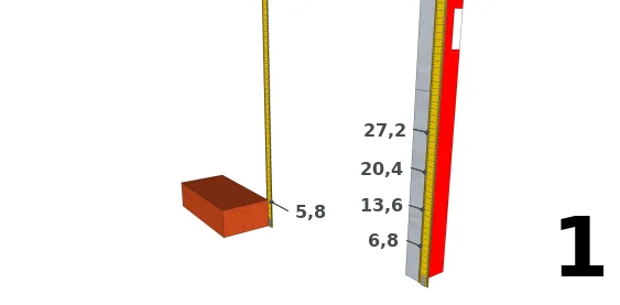 Création de pige de calepinage