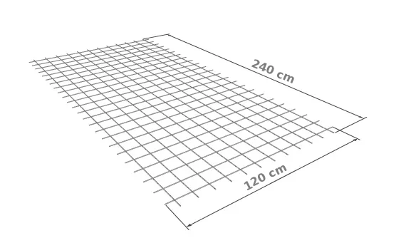 La dimension des panneaux à utiliser