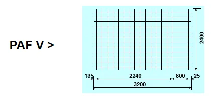 Les dimensions d’un treillis soudé TS