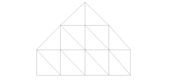 Carré et triangle