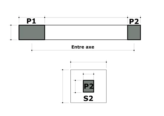 Repérage des poteaux