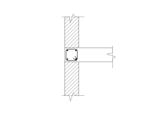 Le chaînage périphérique d’un plancher sur un mur inférieur à 30 cm